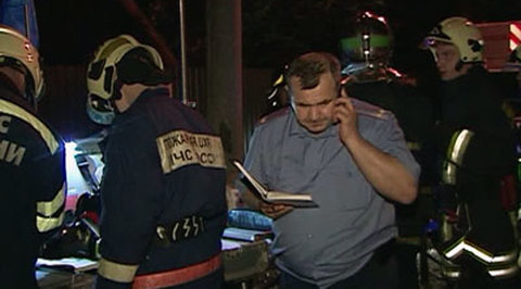 В телецентре "Останкино" с места пожара изъяли электропроводку