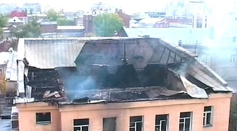 Возгорание в ТЮЗе в Саратове произошло во время детского спектакля