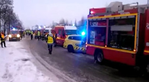 В Москву вернулись 14 туристов, пострадавших в ДТП во Франции