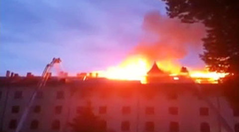 Эксперты назвали причину пожара в Рижском замке