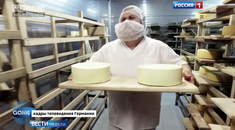 Немецких журналистов восхитил сыр