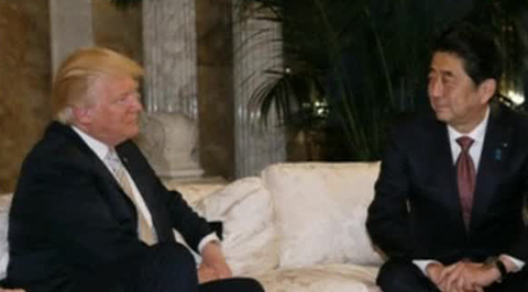 Консультация по гольфу: на АТЭС ждут мнения Абэ о Трампе