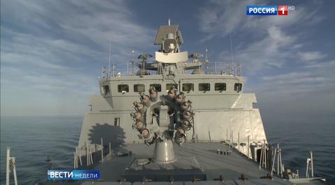 "Адмирал Григорович" с "Калибрами" прибыл в Средиземное море