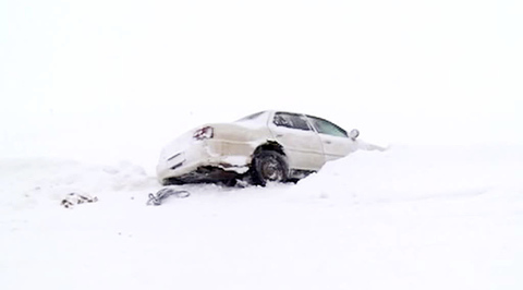 Спасатели Приморья отрабатывают спасение автомобилистов из заносов
