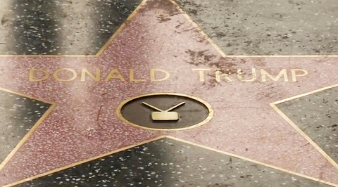 Трамп вернулся на Аллею славы Голливуда