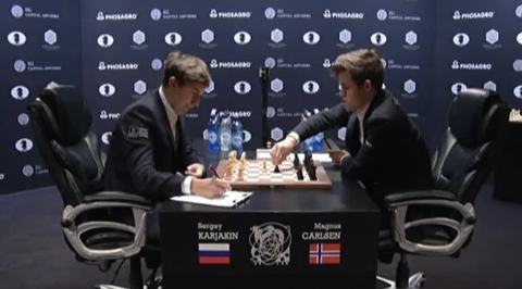 Матч за шахматную корону: чемпион и претендент в восьмой раз разошлись миром