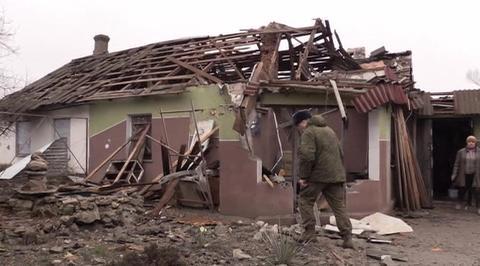 Обстрелы Саханки прекратили только на время визита наблюдателей