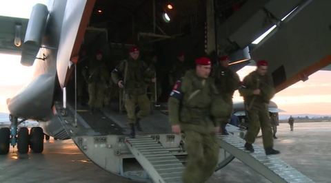 "Красные береты" высадились в Алеппо