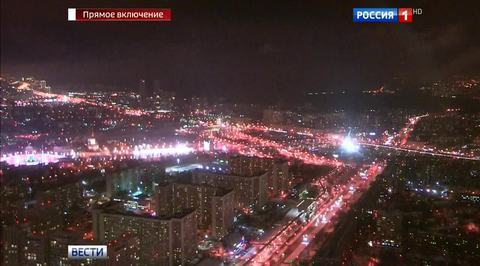 Плотность движения в Москве - 7 баллов