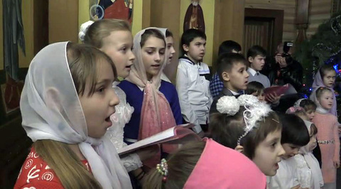 Рождественские богослужения в Донбассе прошли под выстрелы с украинской стороны