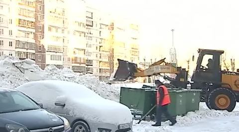Томскую область завалило снегом