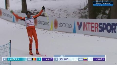 Худший лыжник чемпионата стал звездой Интернета