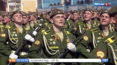 День Победы с телеканалом "Россия" (сюжет программы "Утро России")