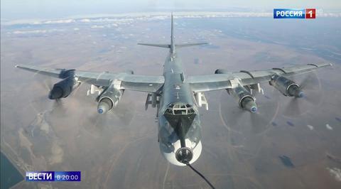 Strategic Bombers Are Attacking in Syria