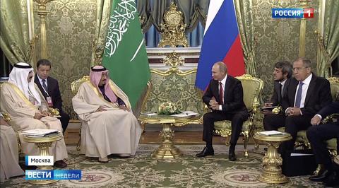 Saudi King Salman Leaves Russia in Excellent Spirits