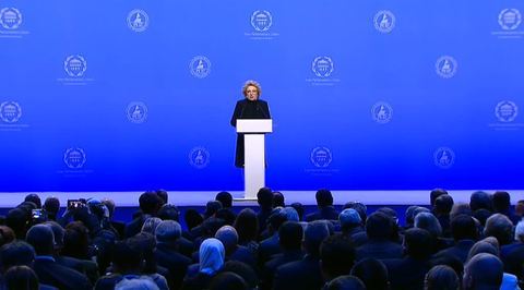 Матвиенко стала председателем ассамблеи МПС