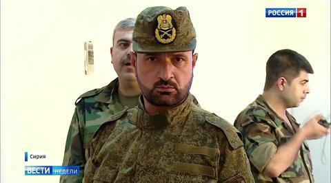 Russian General Surveils Liberated Syrian City of Mayadin After Terrorist Rout