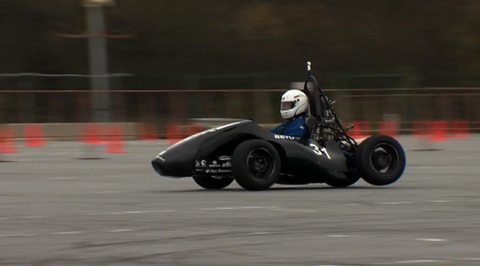 Young Russian Students Create Groundbreaking  “Black Stingray∎ Racing Car