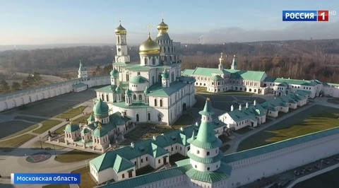 President Putin Visits Stunning and Recently Restored “New Jerusalem∎ Monastery