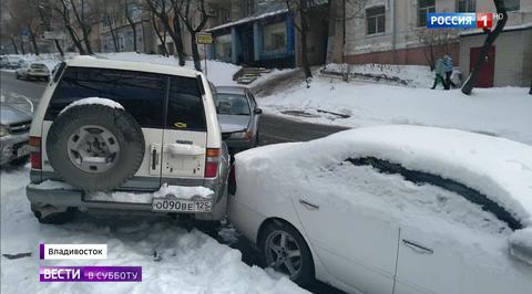 Дороги Владивостока превратились в ад