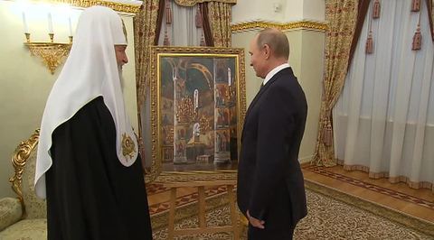 Putin to Patriarch On His Birthday: Don’t Work Too Hard