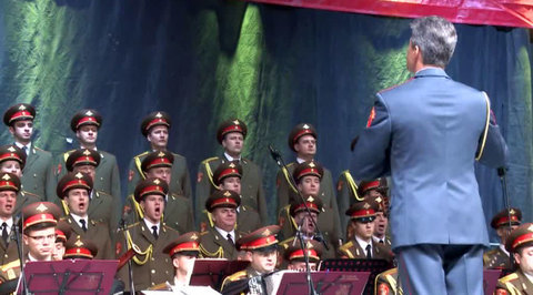 Ансамбль Александрова начал гастроли в Польше