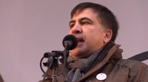 Unstable Saakashvili Calls Ukrainians to the Barricades for Maidan 2.0