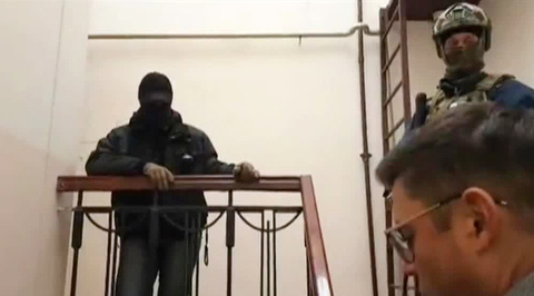 В киевском доме Саакашвили идет обыск