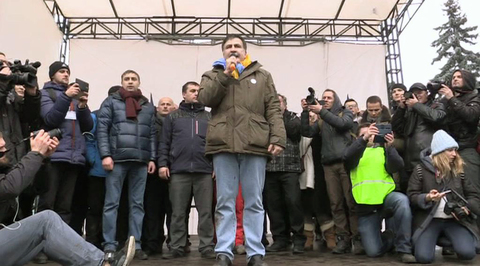 Бунт Саакашвили против Порошенко выгоден для Киева и Вашингтона