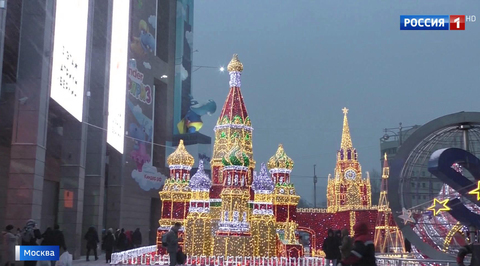 New Year’s Comes to Life in Fairy Tale Streets of Moscow!