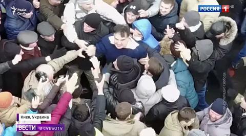 Saakashvili Is Finally Arrested and Goes on Hunger Strike While His Fans Are Raging in Kiev