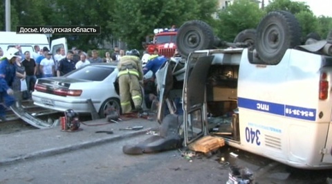 Пьяный лихач из Ангарска, сбивший полицейского, получил три года тюрьмы
