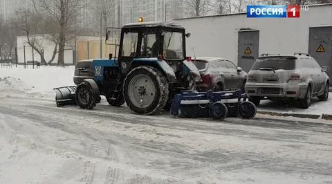Москва в снежном плену: снег идёт вторые сутки