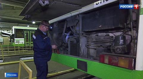 Весь автобусный парк столицы к утру прошел внеплановую проверку