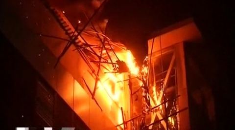 13 пациентов погибли при пожаре в госпитале в пригороде индийского Мумбаи