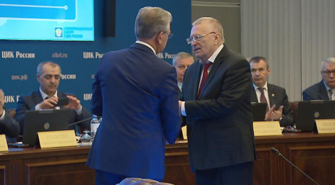 Выборы-2018: ЦИК зарегистрировал Жириновского