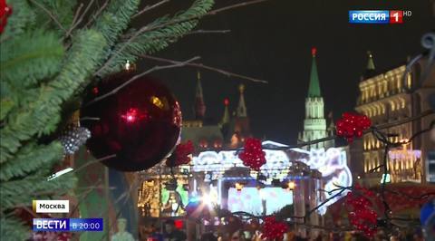 Самые яркие моменты новогодней ночи