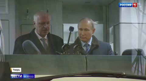Putin Heads Down to Tver to Announce New Era For Russian Train Industry