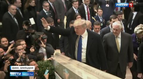 Davos: Solemn Gathering of Bigwigs Disrupted as Vesti Reporter Makes Poroshenko & Kerry  Look Fools