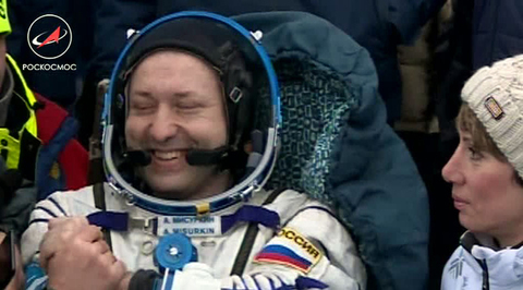 Back on Terra Firma - Russia Soyuz Spaceship Makes Successful Landing in the Kazakh Steppe