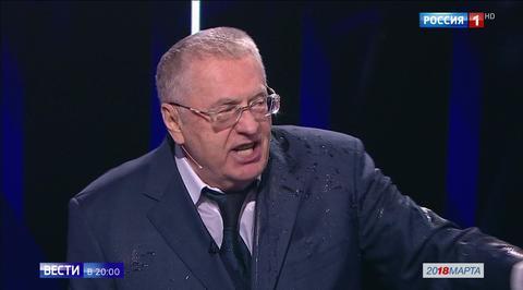 "Shut Up You F***ing Whore!" Zhirinovsky Drops Torrent of Abuse at Liberal Candidate Ksenia Sobchak