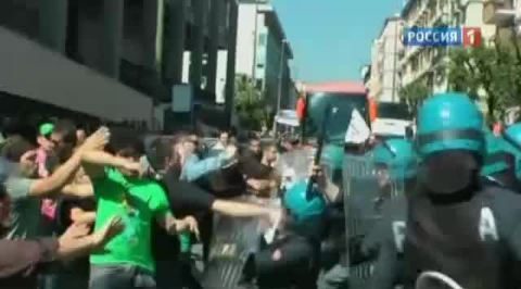 По Европе прокатилась волна протестов