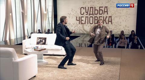 Борис Корчевников и Ольга Волкова станцевали рок-н-ролл