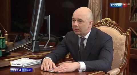 President Putin Meets With Head of Ministry of Finance in the Kremlin to Discuss New Tax Measures