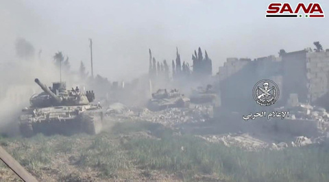 Israel Enters the Fray: Two Fighter Jets Attack Airbase, Syrian Air Defenses Parry Missile Salvo