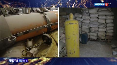 JACKPOT: Search of Rebel Warehouses in Douma Reveals Chemical Component Stores for Gas Attack