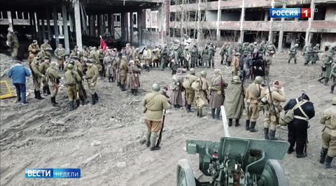 Т-34, ППШ и телогрейки: двухдневная реконструкция Сталинградской битвы в США