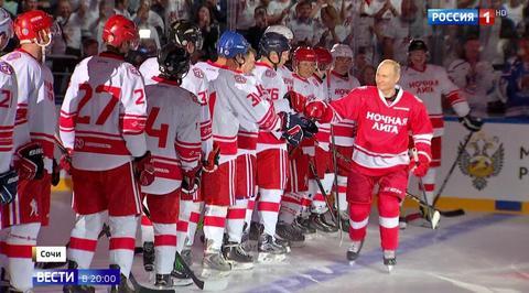 Putin's Special Appearance on the Ice: Says Russia’s Sport Culture to be a Vital National Interest