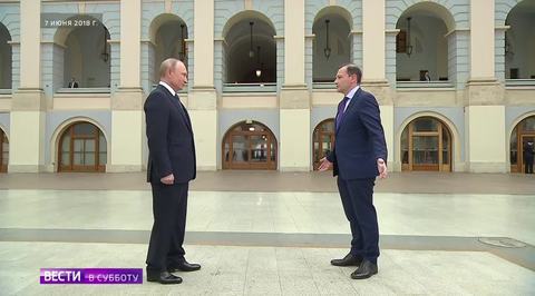 Интервью с Владимиром Путиным