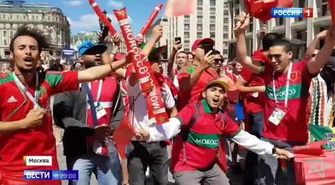 A Warm Welcome: Muscovites Show Off Their Hospitality to International World Cup Crowds